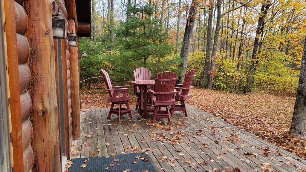 Fall Cabin Rental Northern Wisconsin